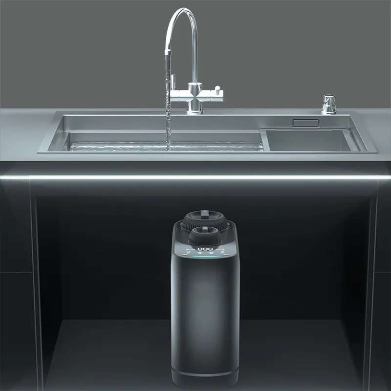 optimum instrument water purifier fits under kitchen cabinet